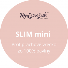 Protiprachové vrecúško na Medzinožník SLIM mini 